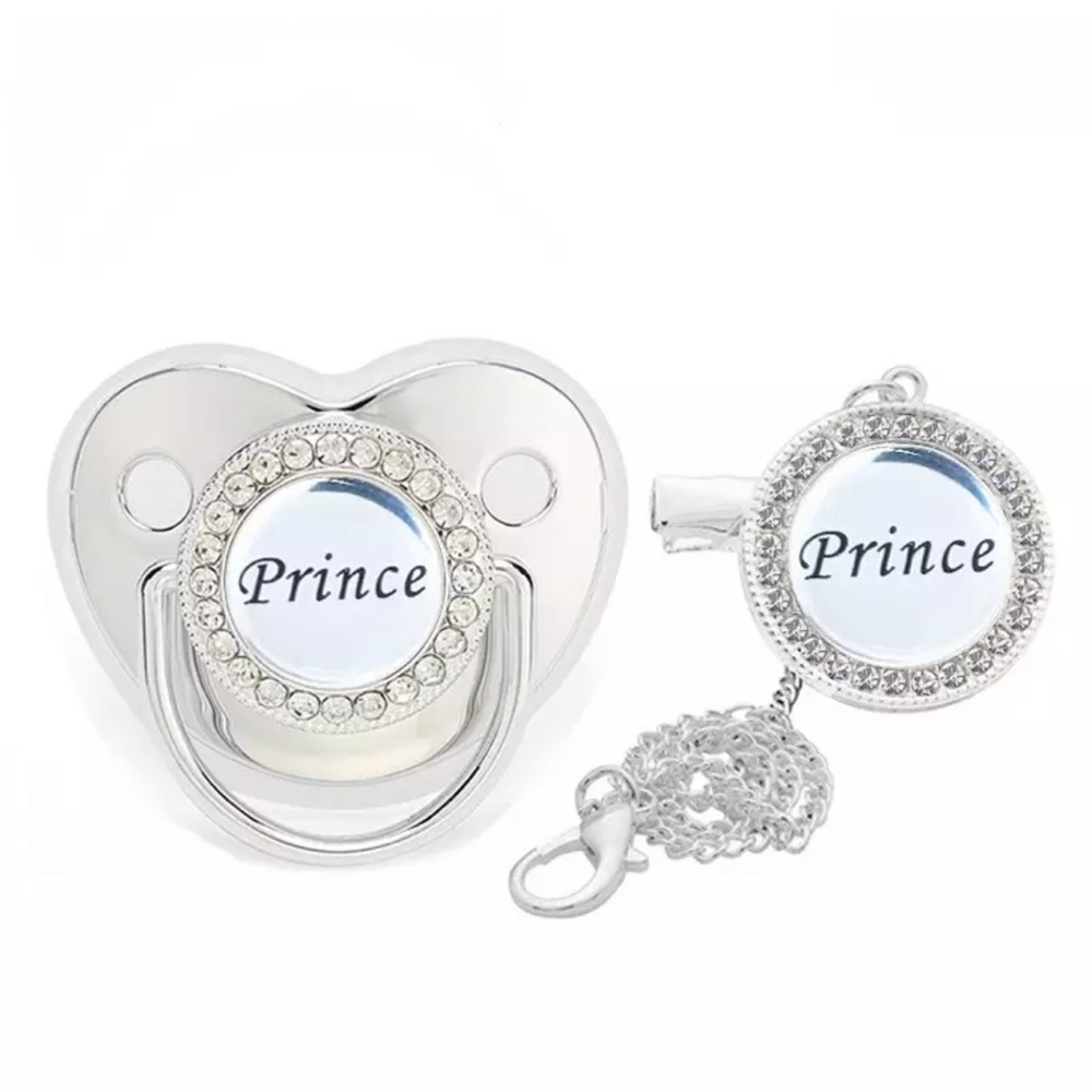 Prince silver pacifier